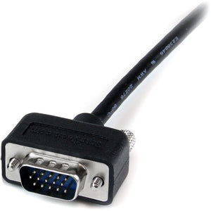 6FT LOW PROFILE VGA CABLE 1920X1200 HD15 MONITOR CABLE M/M