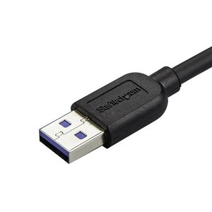 USB 3.0 TO MICRO B CABLE 6FT 2M SLIM LEFT ANGLE MICRO USB CABLE