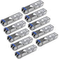 10PK CISCO GLC-LH-SMD SM MM LC SFP MODULE 1G FIBER SFP TRANSCEIVER