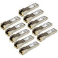 10PK CISCO SFP-GLC-T RJ45 1G SFP MODULE COPPER SFP TRANSCEIVER