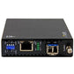 GIGABIT ETHERNET FIBER MEDIA CONVERTER GBE COPPER TO SM FIBER