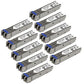 10 PACK HP J4859C HPE SM MM LC SFP MODULE 1G FIBER SFP TRANSCEIVER