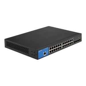 24-PORT MANAGED GE SWITCH 4 10G SFP+ TAA