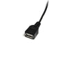 1FT USB A TO MINI USB CABLE USB A FEMALE TO MINI B MALE CABLE