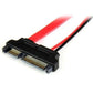 6IN SLIMLINE SATA TO SATA F/M ADAPER W/ POWER