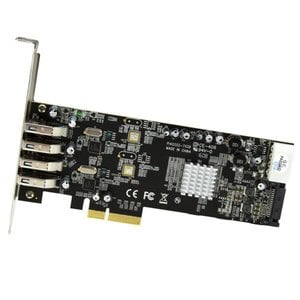 4 PORT USB 3.0 PCI EXPRESS CARD USB 3.0 PCIE CARD W/ LP4 SATA POWER