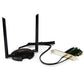 PCIE WIRELESS CARD WIFI ADAPTER NETWORK DUAL BAND WIRELESS ADAPTER