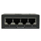 POE + MIDSPAN INJECTOR GIGABIT 4 PORT POWER OVER ETHERNET INJECTOR